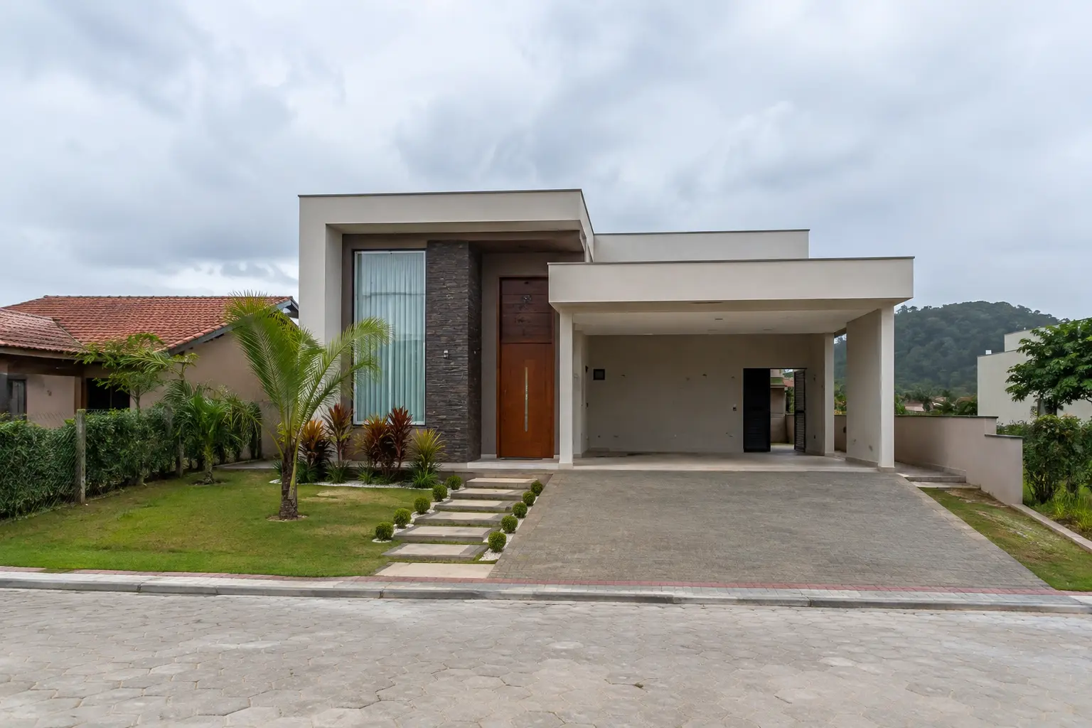 Projeto residencial concluído